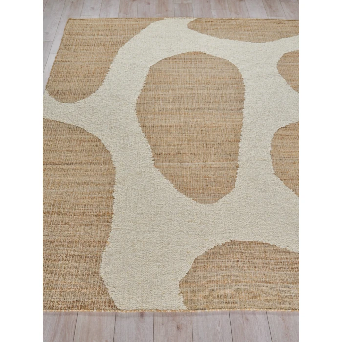 Exquisite Rugs Pompano Ivory/Beige 75796X9 6ft.X9ft. Rect. Rug