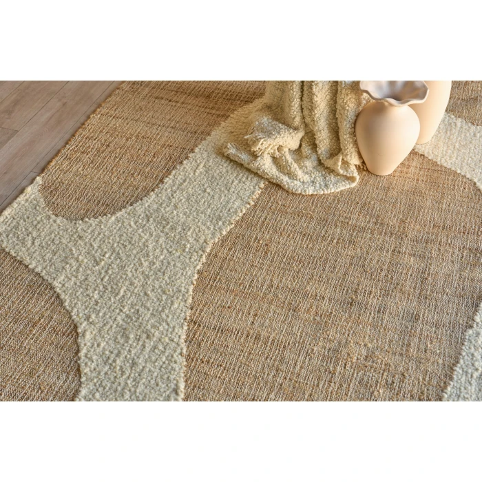 Exquisite Rugs Pompano Ivory/Beige 75796X9 6ft.X9ft. Rect. Rug