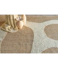 Exquisite Rugs Pompano Ivory/Beige 75796X9 6ft.X9ft. Rect. Rug