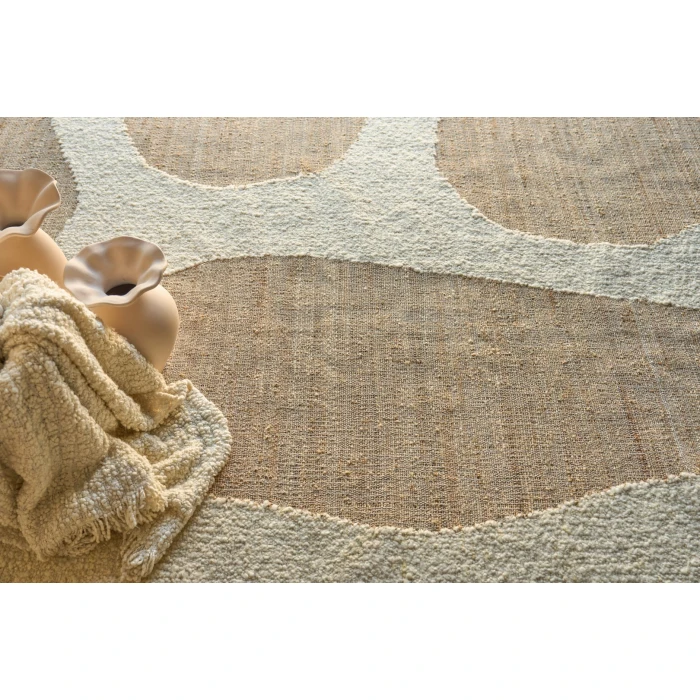 Exquisite Rugs Pompano Ivory/Beige 75796X9 6ft.X9ft. Rect. Rug