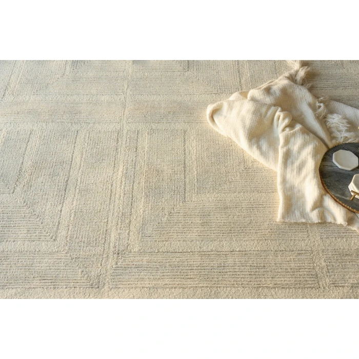 Exquisite Rugs Maddox Light Beige/Ivory 76128X10 8ft.X10ft. Rect. Rug