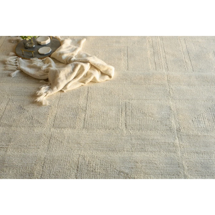 Exquisite Rugs Maddox Light Beige/Ivory 76128X10 8ft.X10ft. Rect. Rug