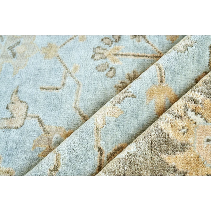 Exquisite Rugs Antique Weave Oushak Brown/Gray 80018X10 8ft.X10ft. Rect. Rug