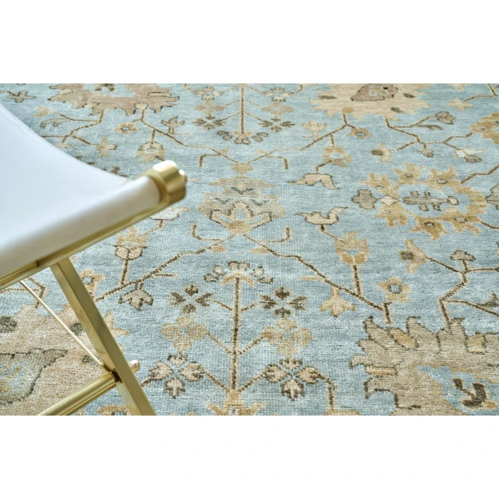 Exquisite Rugs Antique Weave Oushak Brown/Gray 80018X10 8ft.X10ft. Rect. Rug