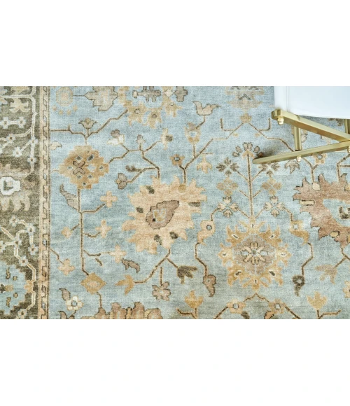 Exquisite Rugs Antique Weave Oushak Brown/Gray 800112X15 12ft.X15ft. Rect. Rug