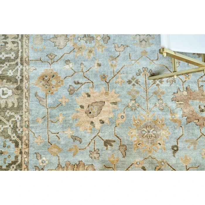 Exquisite Rugs Antique Weave Oushak Brown/Gray 80018X10 8ft.X10ft. Rect. Rug