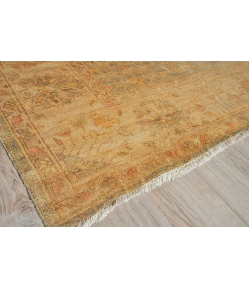 Exquisite Rugs Antique Weave Oushak Brown 80021X16 1ft.X1ft.6in. Rect. Rug