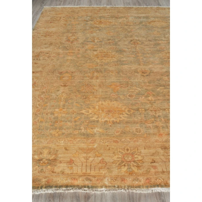 Exquisite Rugs Antique Weave Oushak Brown 80028X10 8ft.X10ft. Rect. Rug