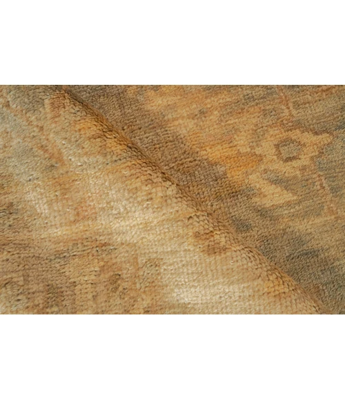 Exquisite Rugs Antique Weave Oushak Brown 80021X16 1ft.X1ft.6in. Rect. Rug