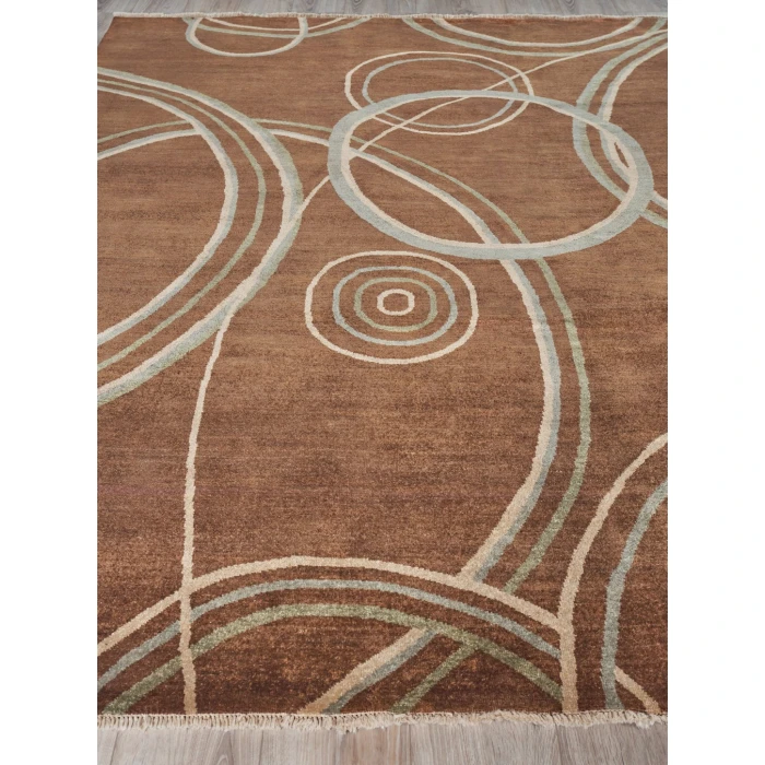 Exquisite Rugs Soho Brown 80469X10 9ft.X10ft. Rect. Rug