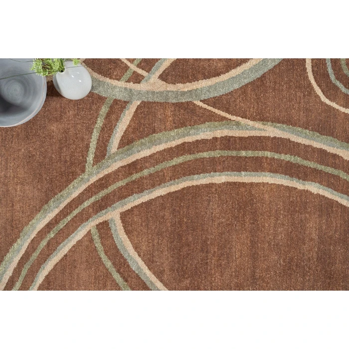 Exquisite Rugs Soho Brown 80469X10 9ft.X10ft. Rect. Rug