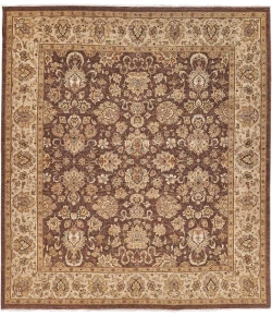 Exquisite Rugs Antique Weave Ziegler Brown/Ivory 80539X10 9ft.X10ft. Rect. Rug