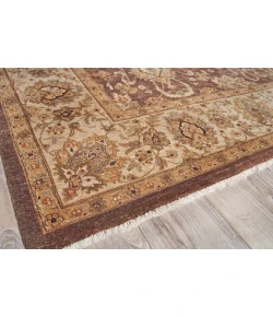 Exquisite Rugs Antique Weave Ziegler Brown/Ivory 80539X10 9ft.X10ft. Rect. Rug