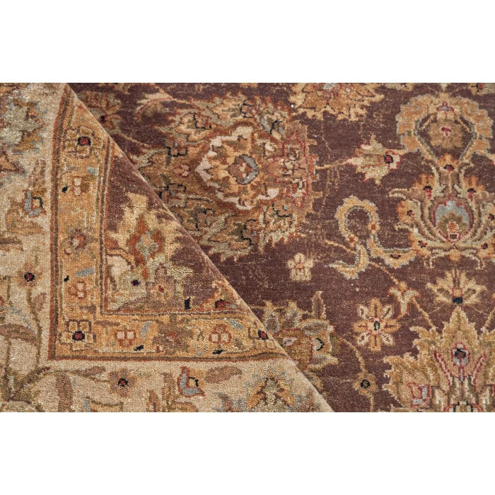 Exquisite Rugs Antique Weave Ziegler Brown/Ivory 80539X10 9ft.X10ft. Rect. Rug