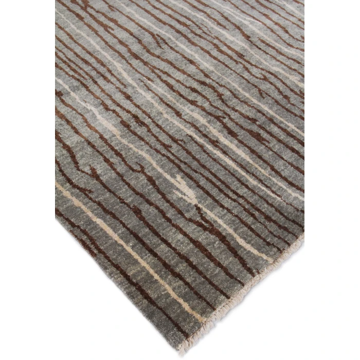 Exquisite Rugs Soho Light Blue/Brick 80569X10 9ft.X10ft. Rect. Rug