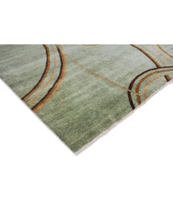 Exquisite Rugs Soho Light Blue/Green 80579X12 9ft.X12ft. Rect. Rug
