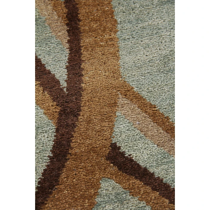 Exquisite Rugs Soho Light Blue/Green 80576X9 6ft.X9ft. Rect. Rug