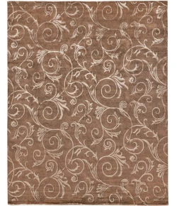 Exquisite Rugs Super Tibetan Chocolate 809686X106 8ft.6in.X10ft.6in. Rect. Rug