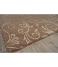 Exquisite Rugs Super Tibetan Chocolate 809686X106 8ft.6in.X10ft.6in. Rect. Rug