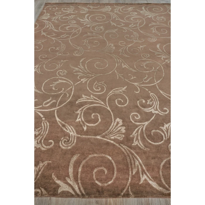 Exquisite Rugs Super Tibetan Chocolate 809686X106 8ft.6in.X10ft.6in. Rect. Rug