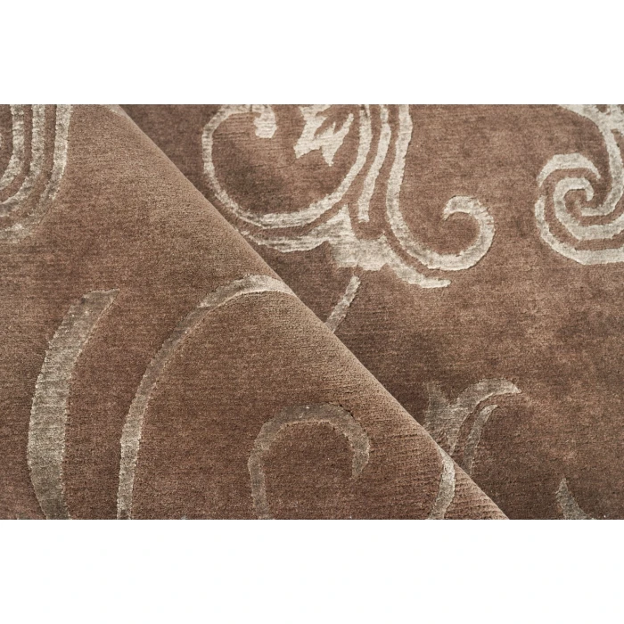 Exquisite Rugs Super Tibetan Chocolate 809686X106 8ft.6in.X10ft.6in. Rect. Rug
