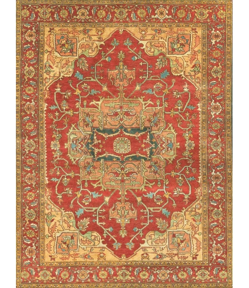 Exquisite Rugs Antique Weave Serapi Red 814410X14 10ft.X14ft. Rect. Rug