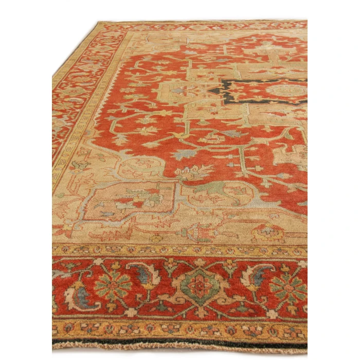 Exquisite Rugs Antique Weave Serapi Red 81449X12 9ft.X12ft. Rect. Rug