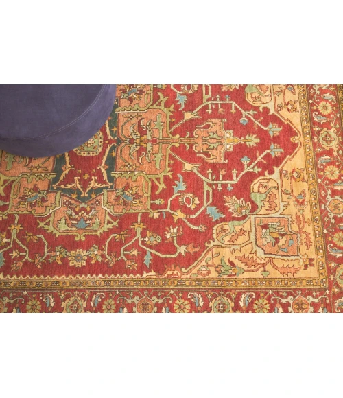 Exquisite Rugs Antique Weave Serapi Red 814410X14 10ft.X14ft. Rect. Rug