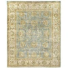 Exquisite Rugs Antique Weave Oushak Light Blue/Ivory 81466X9 6ft.X9ft. Rect. Rug