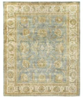 Exquisite Rugs Antique Weave Oushak Light Blue/Ivory 814615X20 15ft.X20ft. Rect. Rug