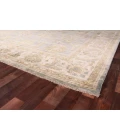 Exquisite Rugs Antique Weave Oushak Light Blue/Ivory 814615X20 15ft.X20ft. Rect. Rug