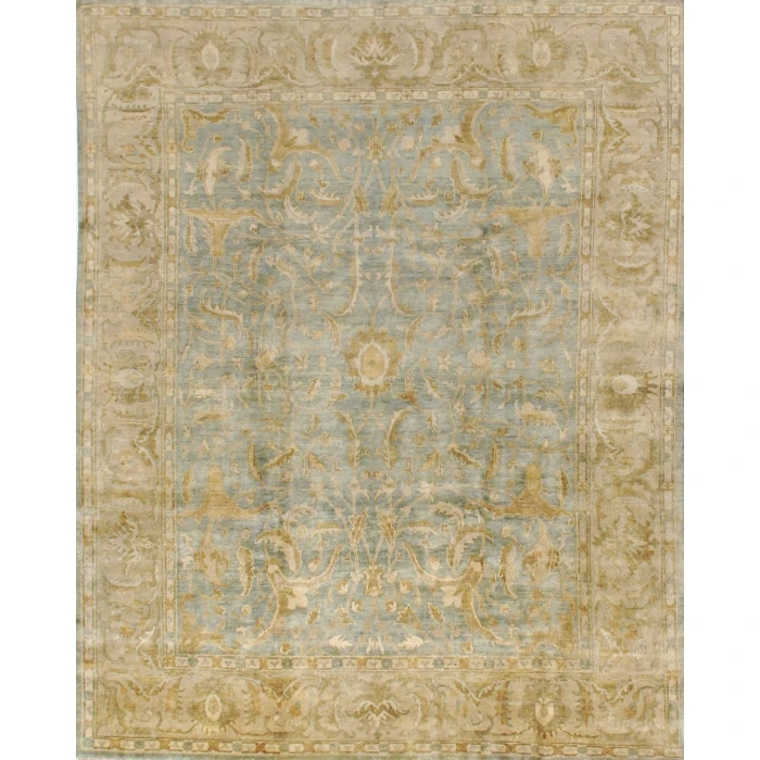 Exquisite Rugs Antique Weave Oushak Light Green/Beige 814710X14 10ft.X14ft. Rect. Rug