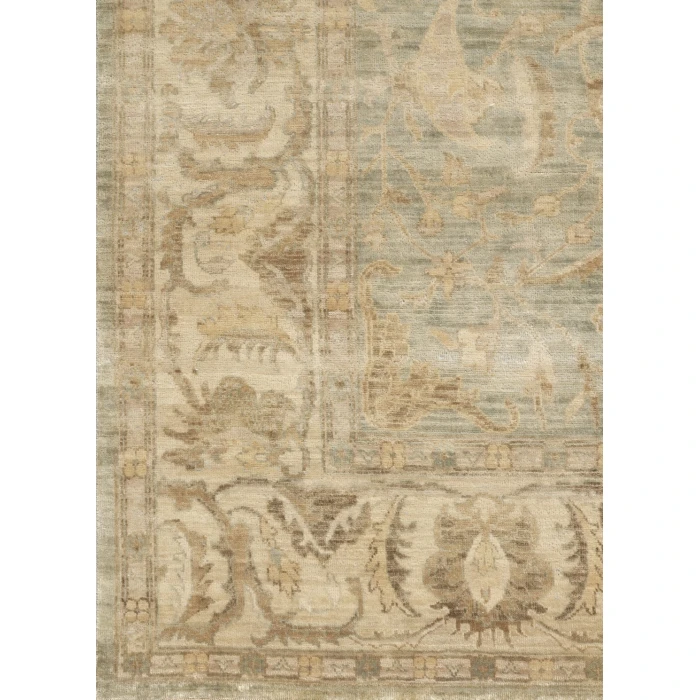 Exquisite Rugs Antique Weave Oushak Light Green/Beige 814710X14 10ft.X14ft. Rect. Rug