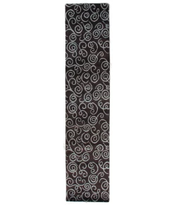 Exquisite Rugs Metro Brown/Light Blue 818526X12 2ft.6in.X12ft. Rect. Rug