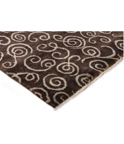 Exquisite Rugs Metro Brown/Light Blue 81856X9 6ft.X9ft. Rect. Rug