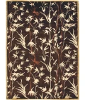 Exquisite Rugs Milano Velvet Brown/Ivory 82128X10 8ft.X10ft. Rect. Rug