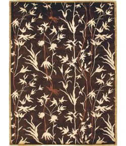 Exquisite Rugs Milano Velvet Brown/Ivory 82128X10 8ft.X10ft. Rect. Rug