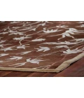 Exquisite Rugs Milano Velvet Brown/Ivory 82128X10 8ft.X10ft. Rect. Rug