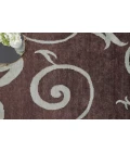 Exquisite Rugs Antique Weave Ziegler Brown/Light Blue 82329X126 9ft.X12ft.6in. Rect. Rug