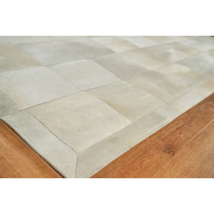 Exquisite Rugs Natural Hide White 8264136X176 13ft.6in.X17ft.6in. Rect. Rug