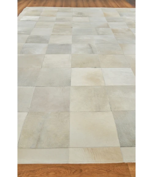 Exquisite Rugs Natural Hide White 8264116X146 11ft.6in.X14ft.6in. Rect. Rug