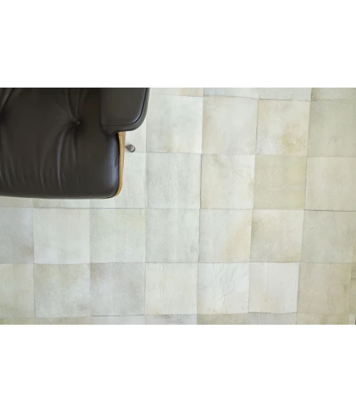 Exquisite Rugs Natural Hide White 8264116X146 11ft.6in.X14ft.6in. Rect. Rug