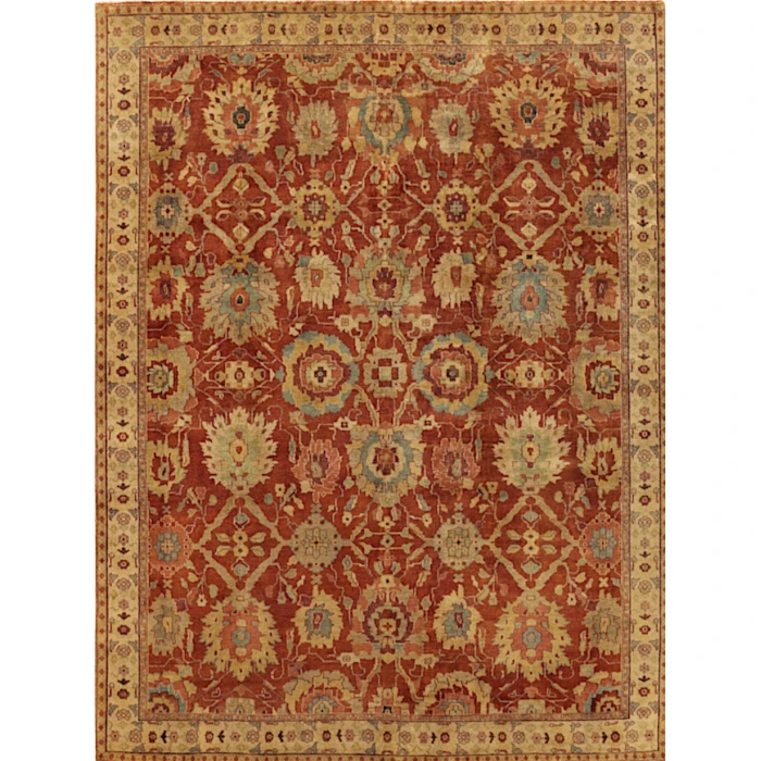 Exquisite Rugs Antique Weave Serapi Red/Ivory 83409X12 9ft.X12ft. Rect. Rug