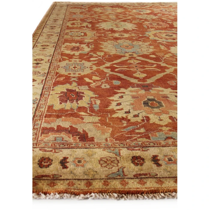 Exquisite Rugs Antique Weave Serapi Red/Ivory 83409X12 9ft.X12ft. Rect. Rug