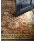 Exquisite Rugs Antique Weave Serapi Red/Ivory 83406X9 6ft.X9ft. Rect. Rug