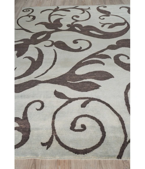 Exquisite Rugs Soho Blue/Chocolate 901012X15 12ft.X15ft. Rect. Rug