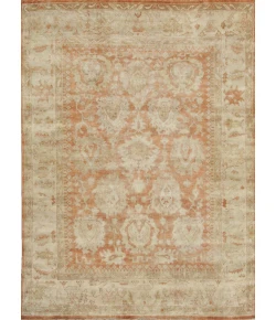 Exquisite Rugs Antique Weave Oushak Red/Beige 91396X9 6ft.X9ft. Rect. Rug