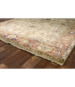 Exquisite Rugs Antique Weave Serapi Ivory/Rust 91606X9 6ft.X9ft. Rect. Rug