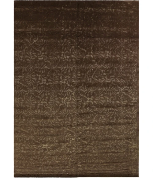Exquisite Rugs Super Tibetan Light Chocolate 91849X12 9ft.X12ft. Rect. Rug