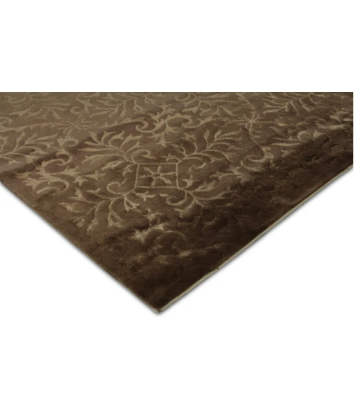 Exquisite Rugs Super Tibetan Light Chocolate 91849X12 9ft.X12ft. Rect. Rug